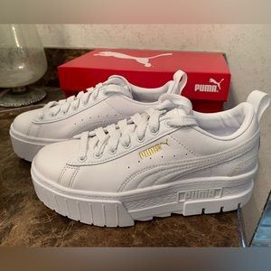 Puma Mayze Classic Women’s Platform Sneakers - Size 5.5 New